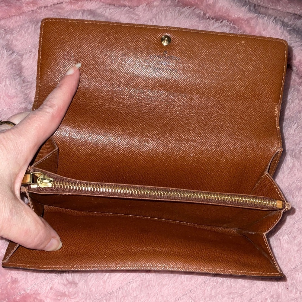 Louis Vuitton Brown Monogram Wallet - Picture 7 of 14